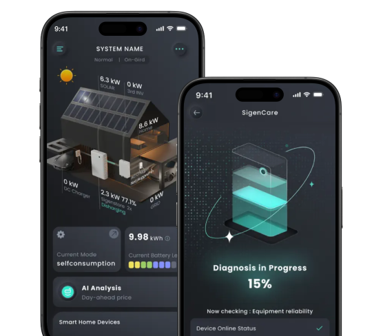Home Charging Managed Through the Tuya App