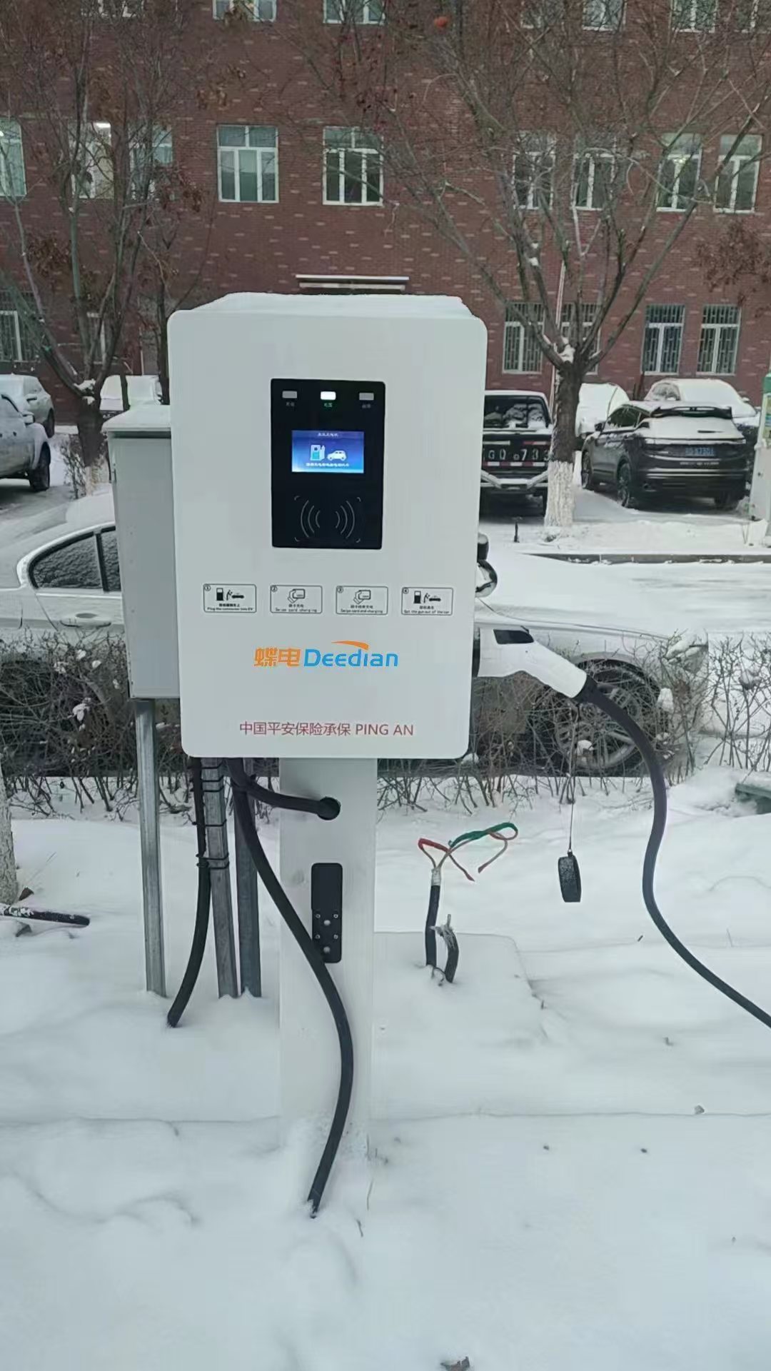 Community Parking Lot Fast Charging Station — Ukraine